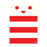 FriendsWithYou Red Stripe Archival Print