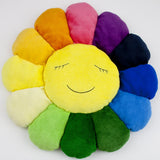 Takashi Murakami 24" Rainbow Flower Cushion